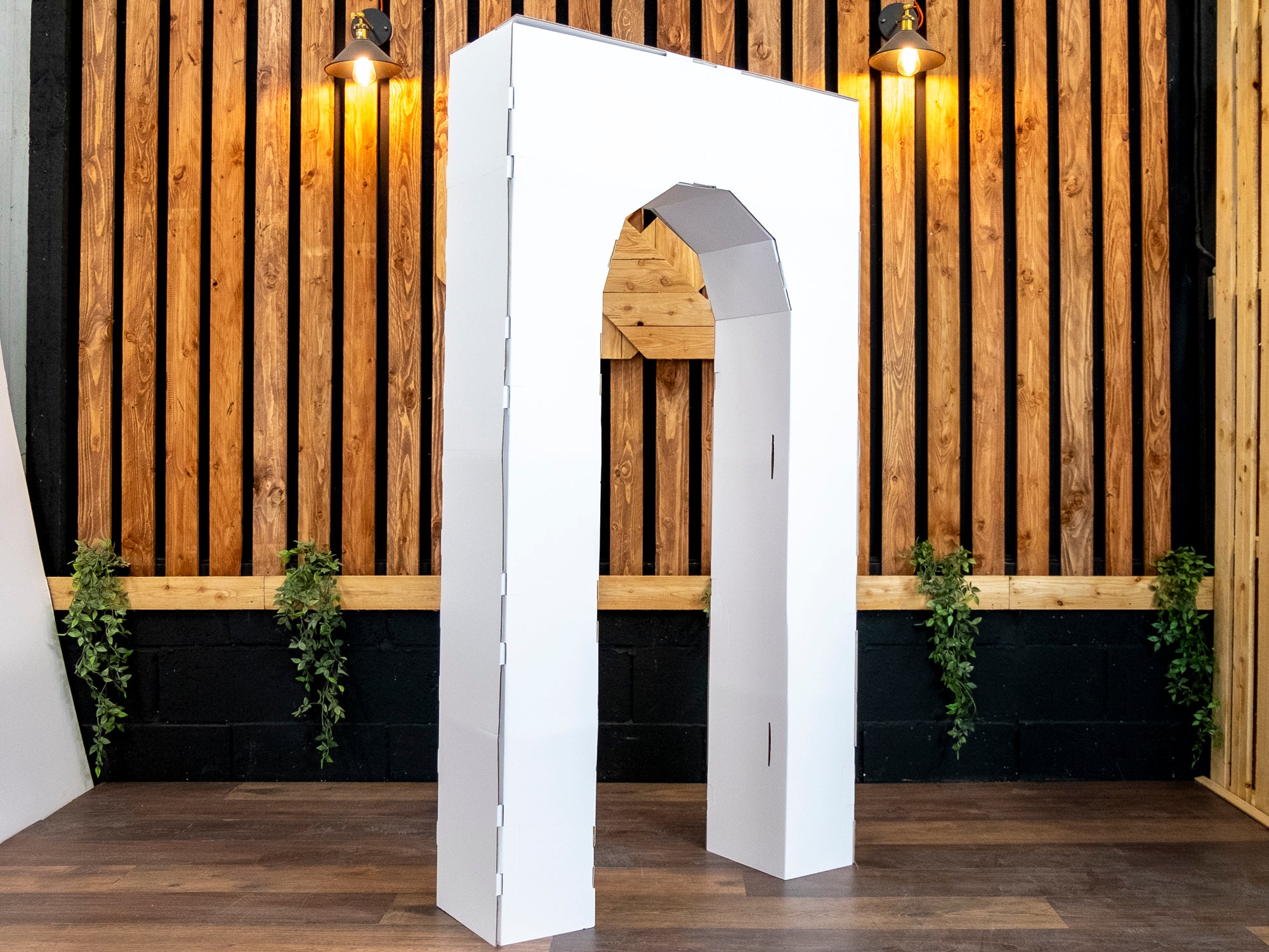 Wedding Backdrop - Elegant Arch Display – Cardboard Creations